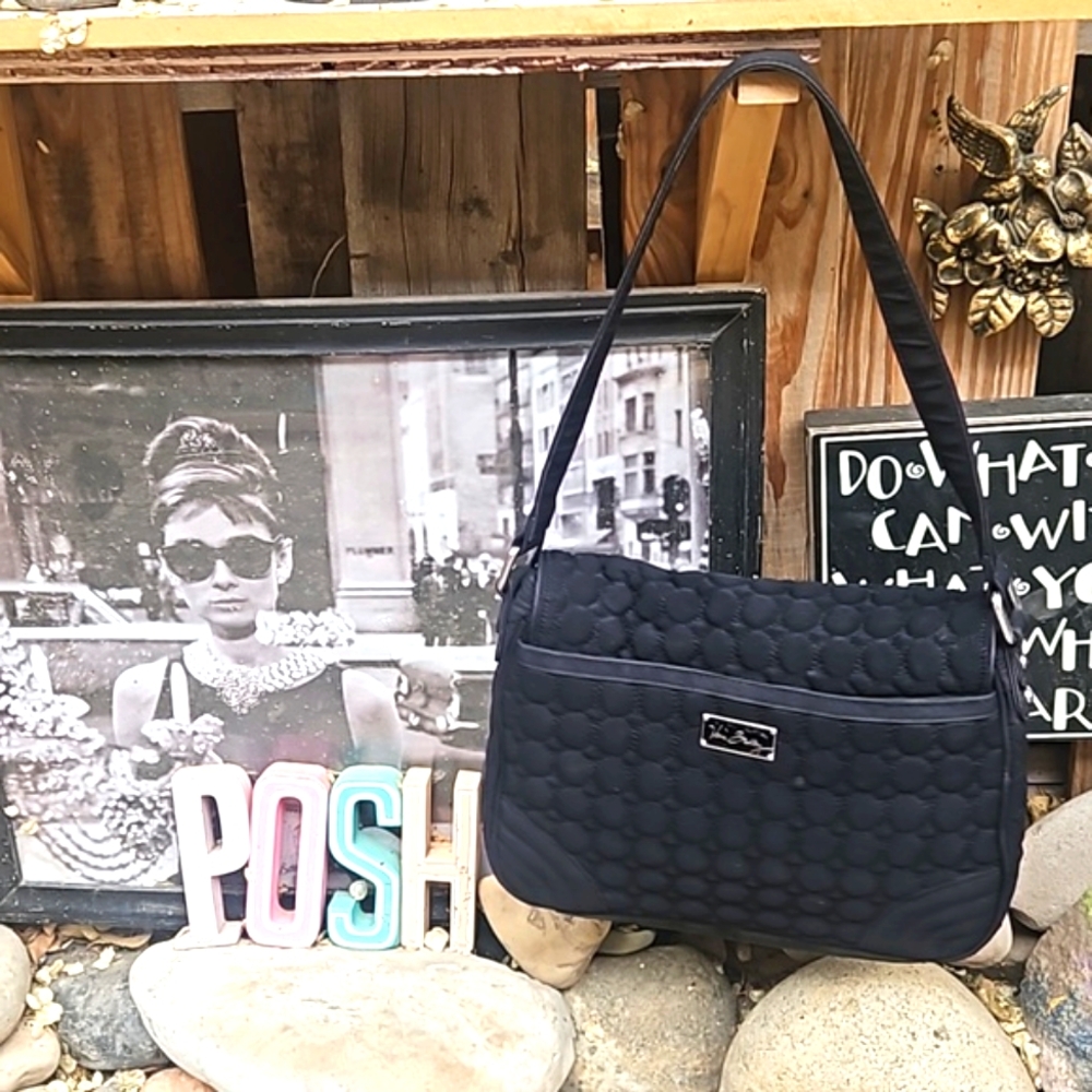 Vera Bradley quilted shoulder bag